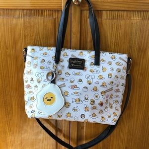 Loungefly X Gudetama Allover Print Tote Bag